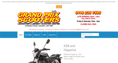 Desktop Screenshot of grandprixscooters.com